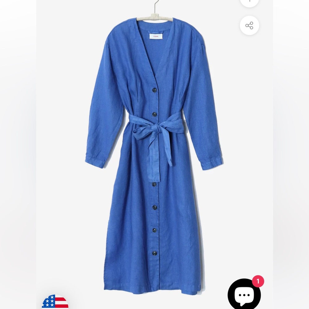 NWT Xirena Lucy Linen Dress